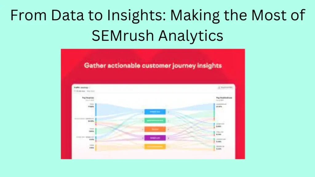 From Data to Insights: Making the Most of SEMrush Analytics