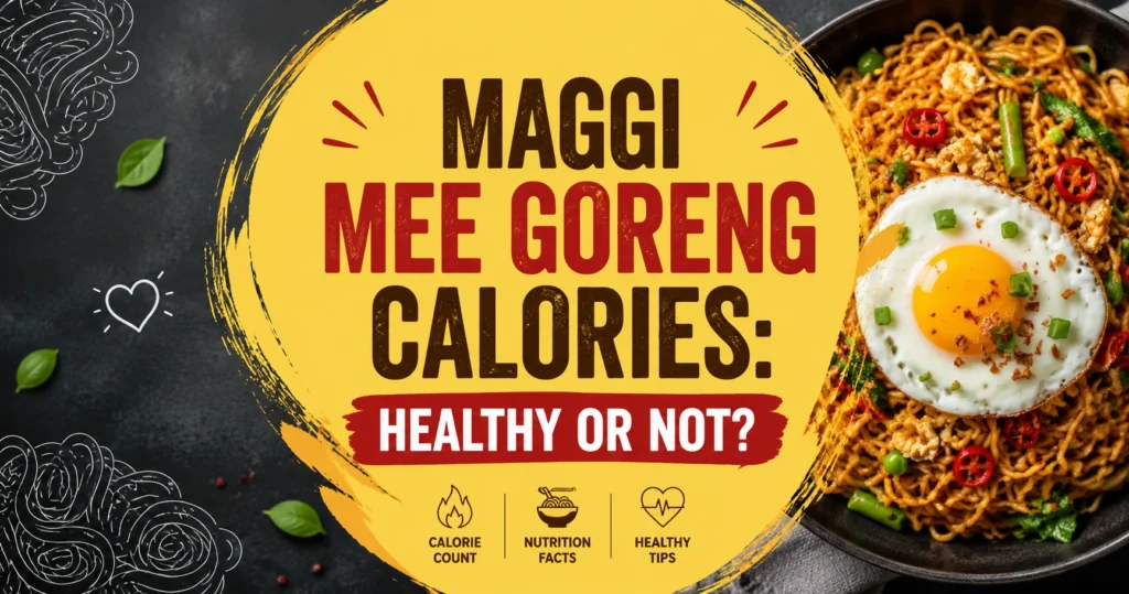 maggi mee goreng calories nutrition facts